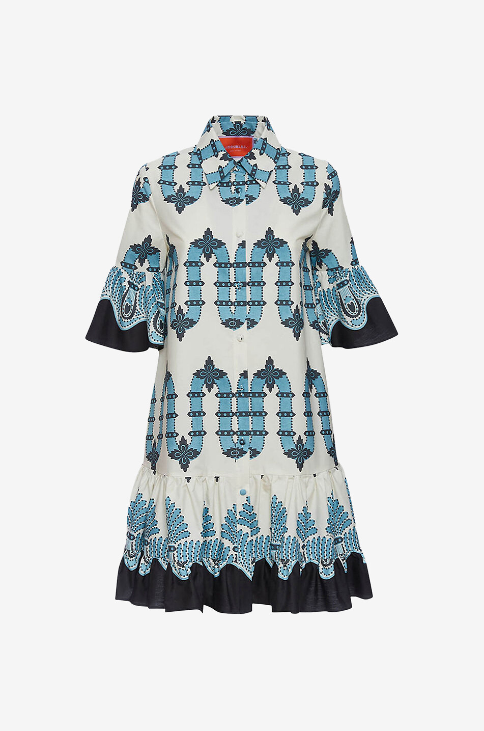 Mini robe en popeline Choux Scirocco Placée