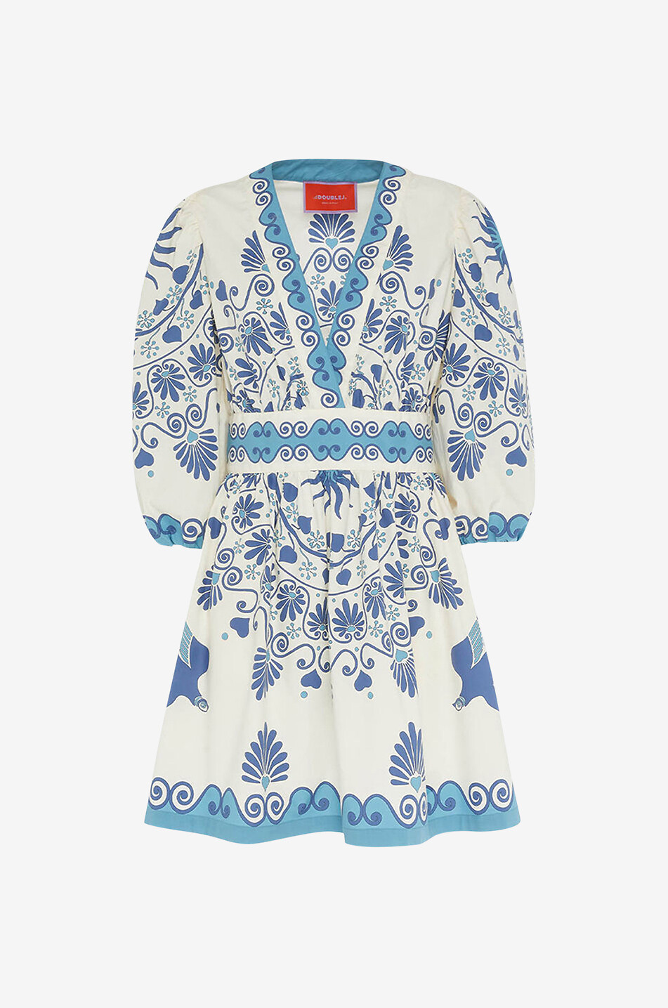 New Margherita Placée poplin mini dress