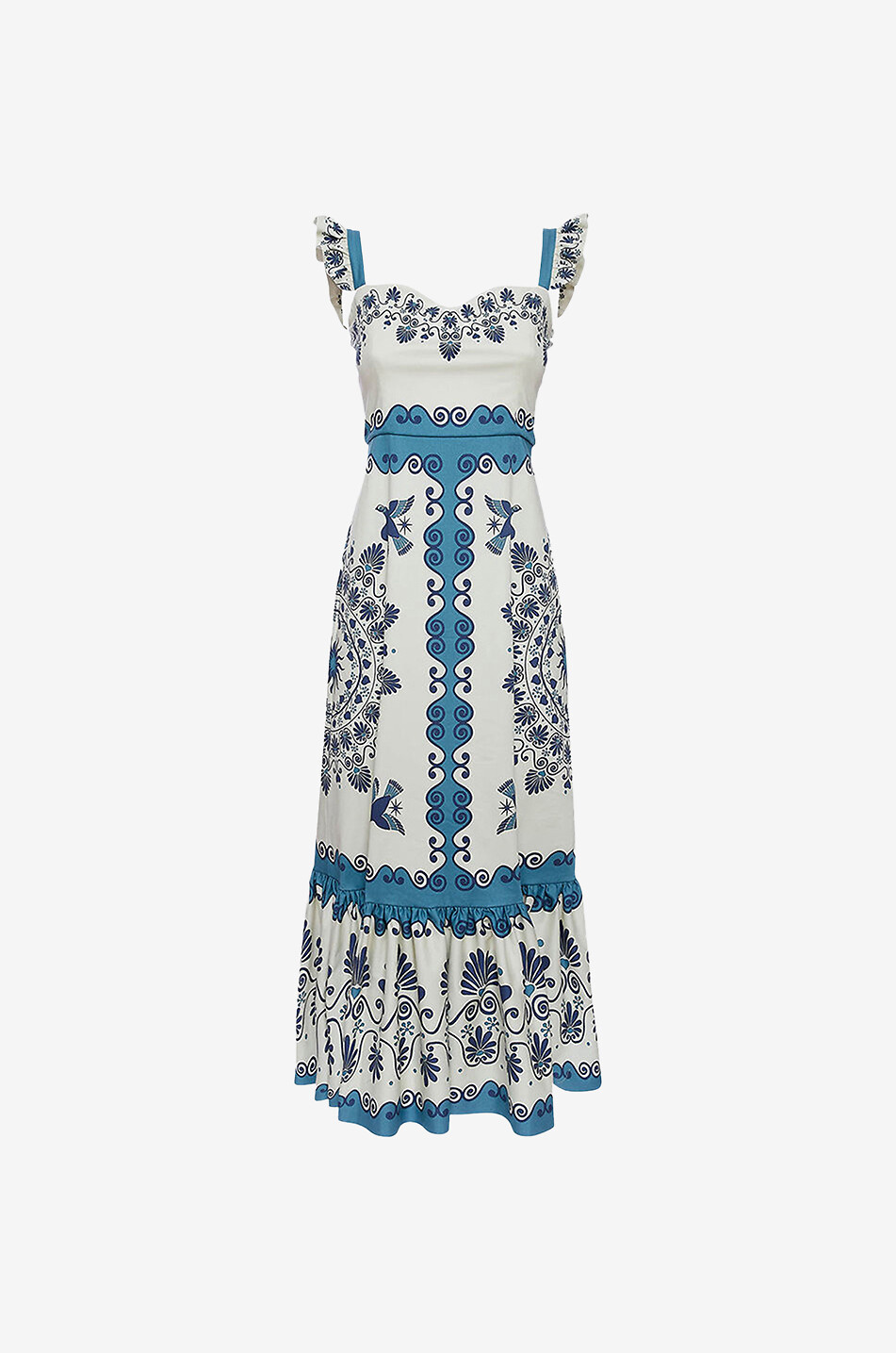 Trägerkleid aus Baumwolltwill Gingerbread Olympus Placée