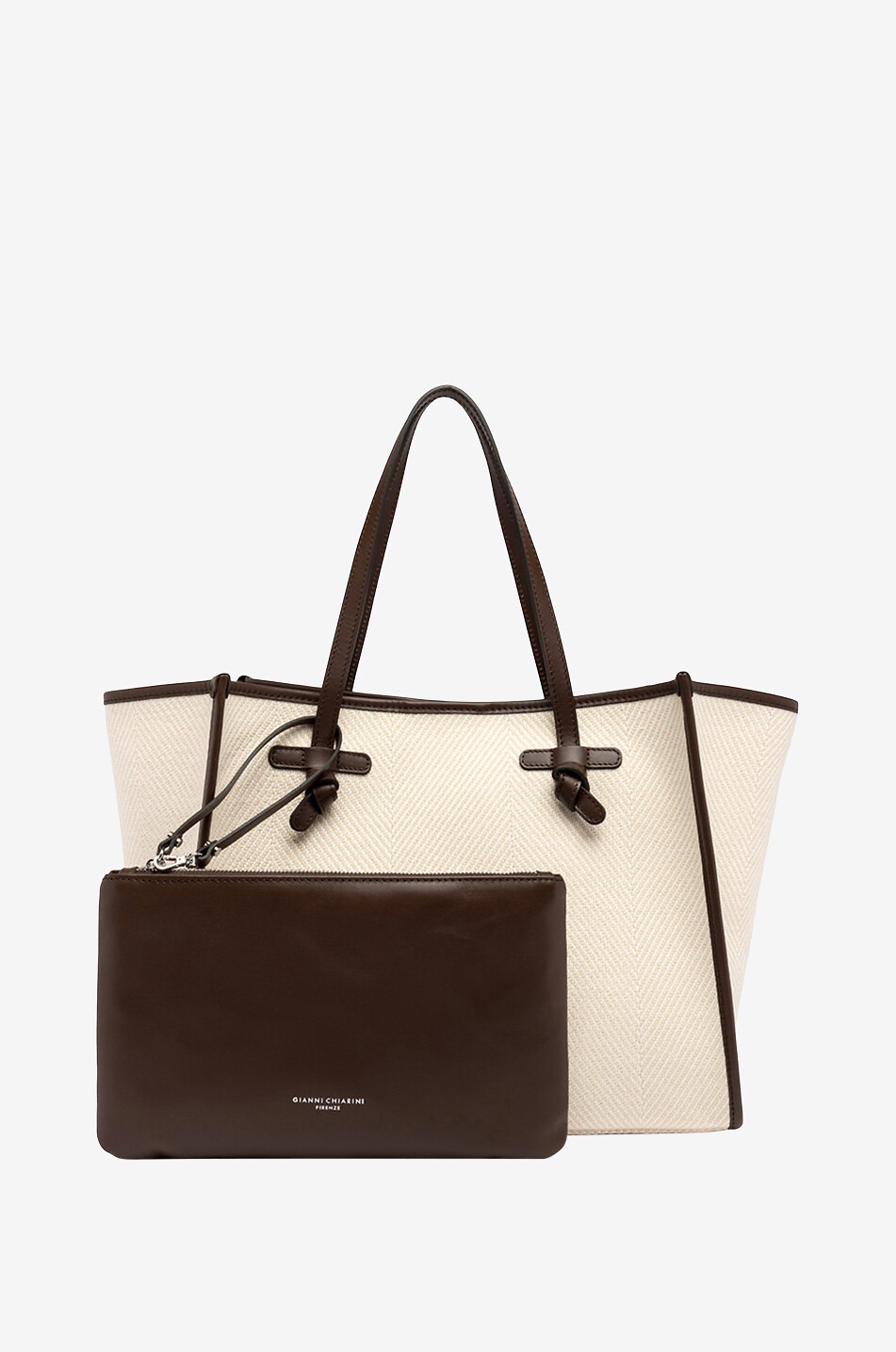 GIANNI CHIARINI Shopper Marcella Damen CREMEFARBEN 2