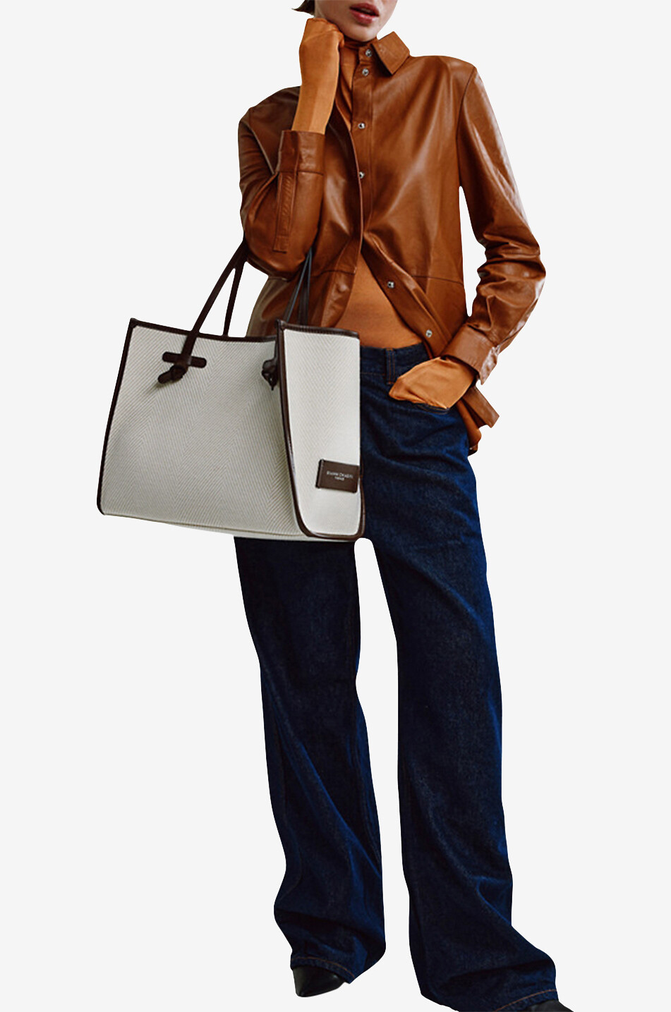 GIANNI CHIARINI Shopper Marcella Damen CREMEFARBEN 3