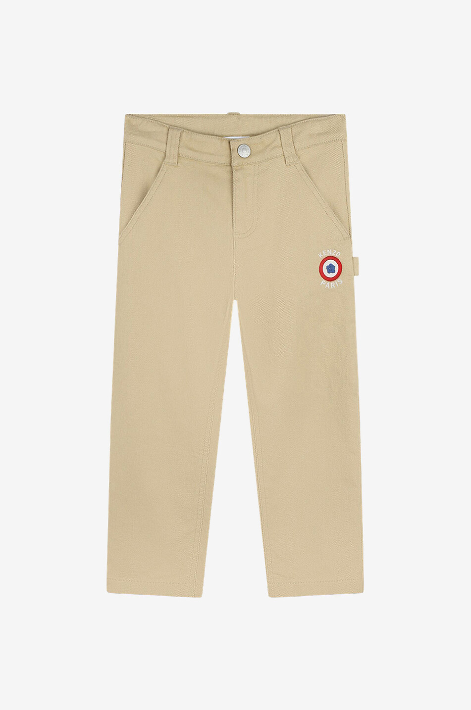 Pantalon cargo garçon orné d'un patch
