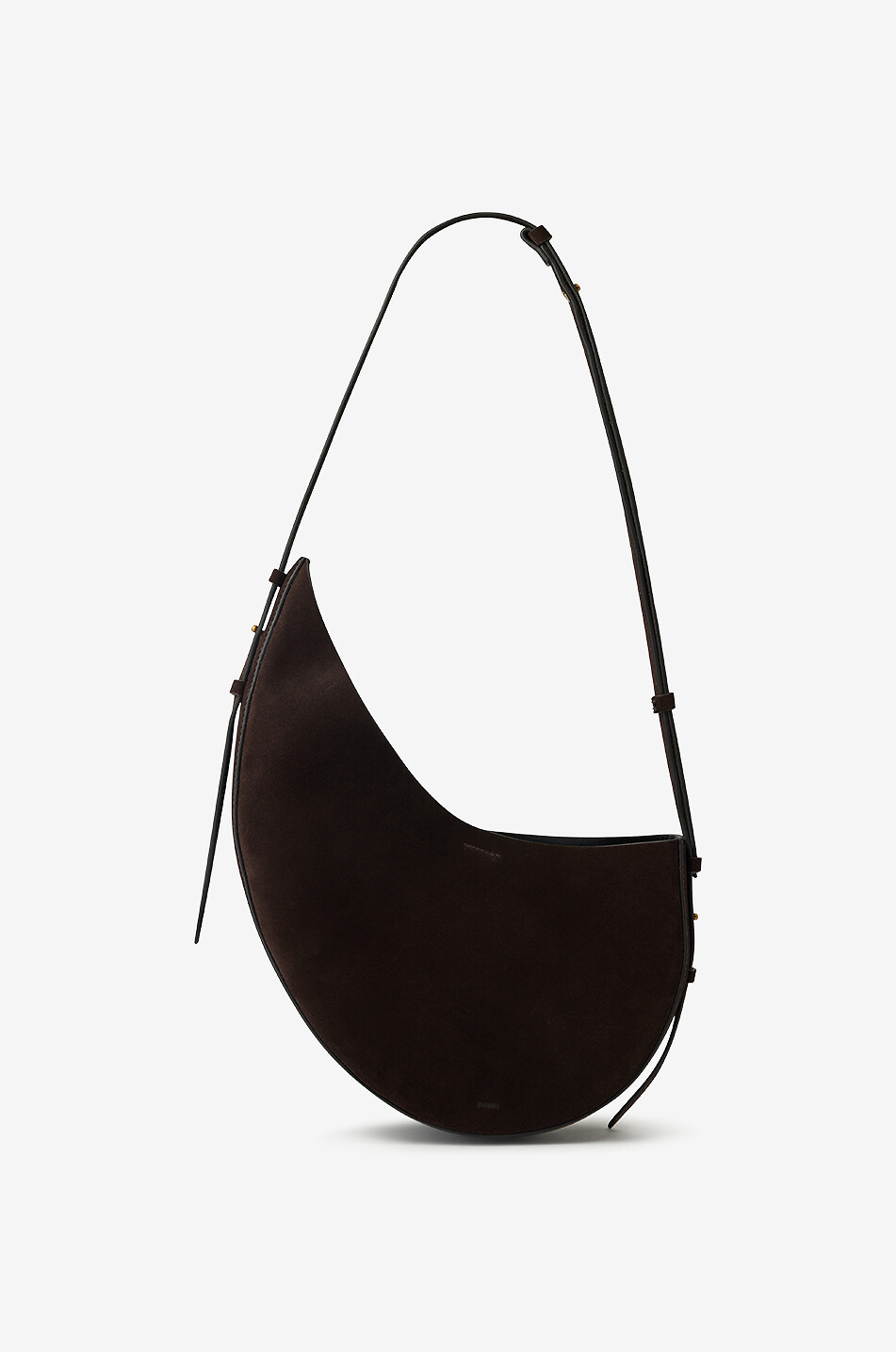 Sac porté épaule arrondi en daim Winona