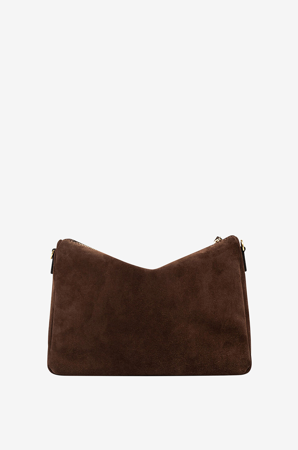 GIANNI CHIARINI Trousse en daim Nora Pouch Femme MARRON 3