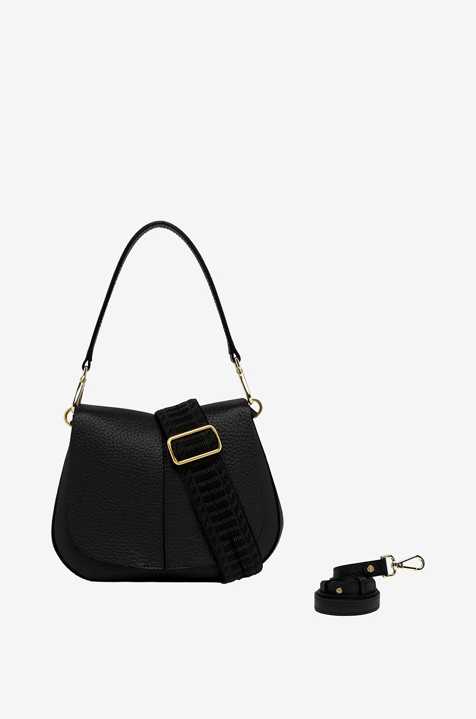 GIANNI CHIARINI Helena Round cow leather handbag Women BLACK 1