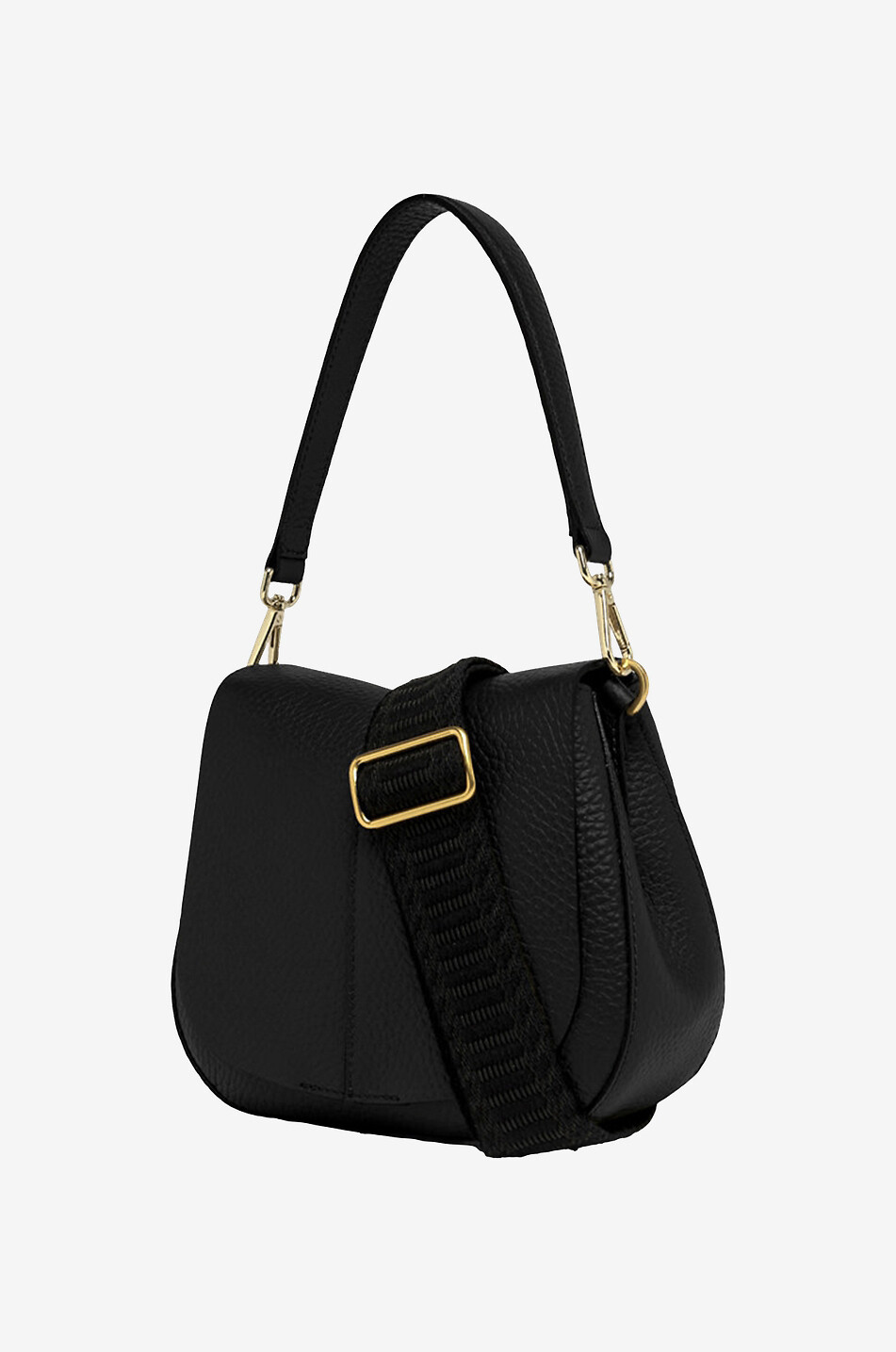 GIANNI CHIARINI Helena Round cow leather handbag Women BLACK 2