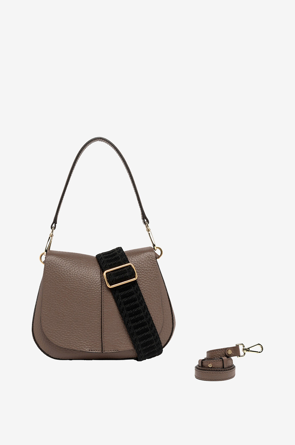 GIANNI CHIARINI Handtasche aus Rindsleder Helena Round Damen BRAUN 1