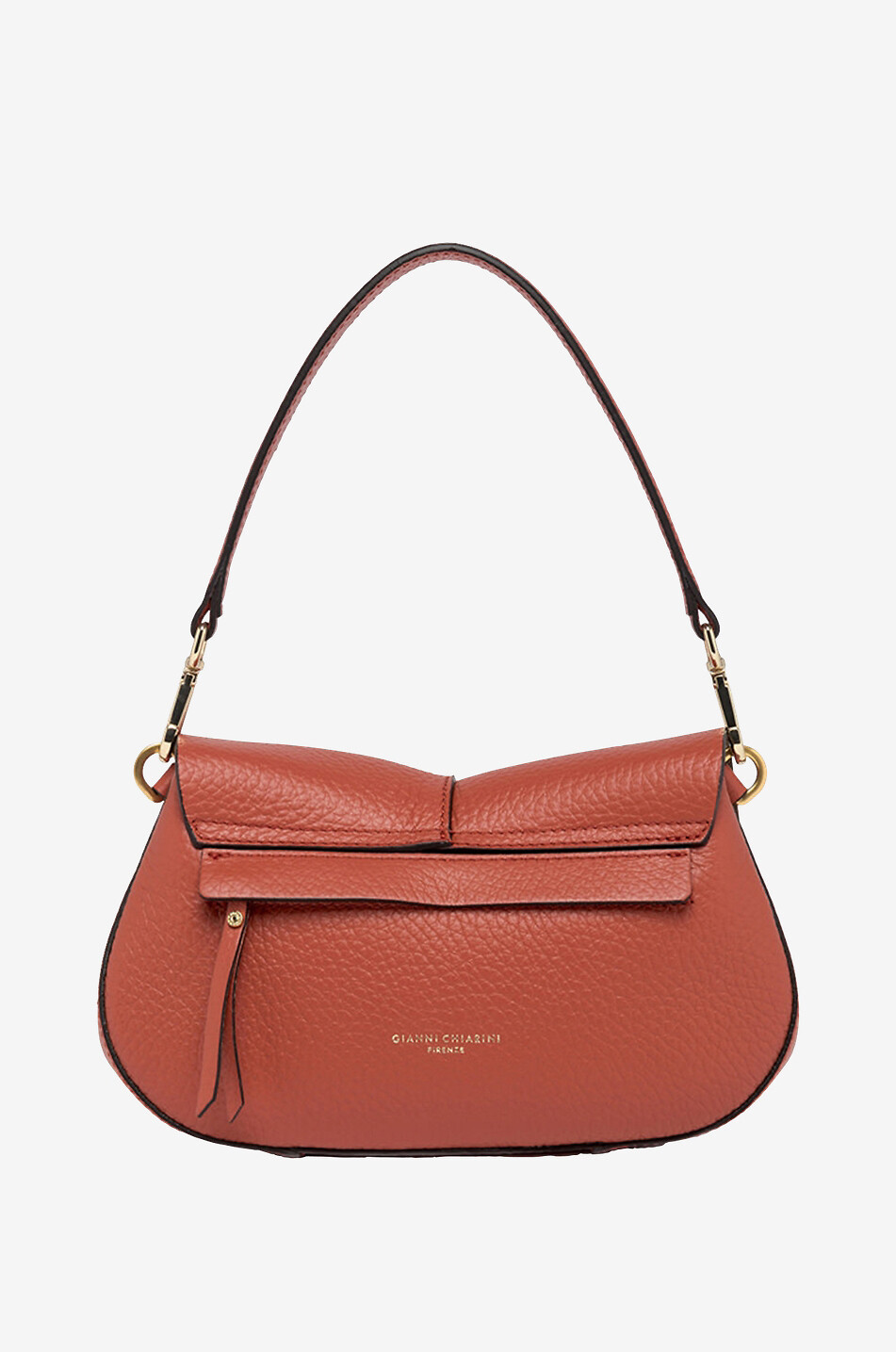 GIANNI CHIARINI Handtasche aus Rindsleder Helena Round Damen DUNKELORANGE 3