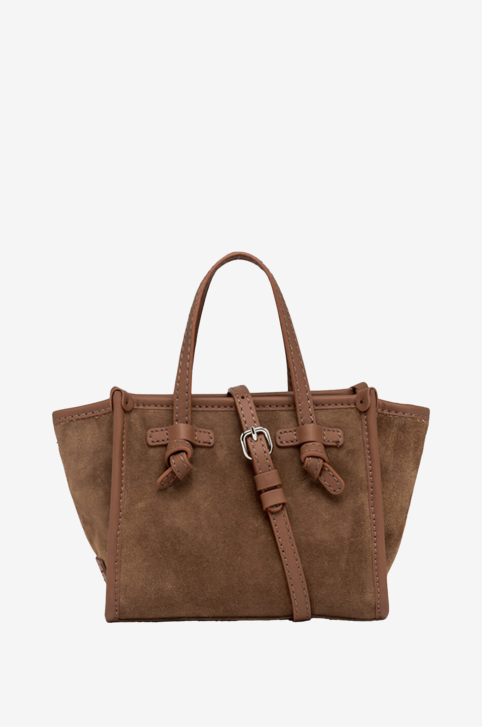 GIANNI CHIARINI Shopper aus Wild- und Glattleder Miss Marcella Damen BRAUN 2