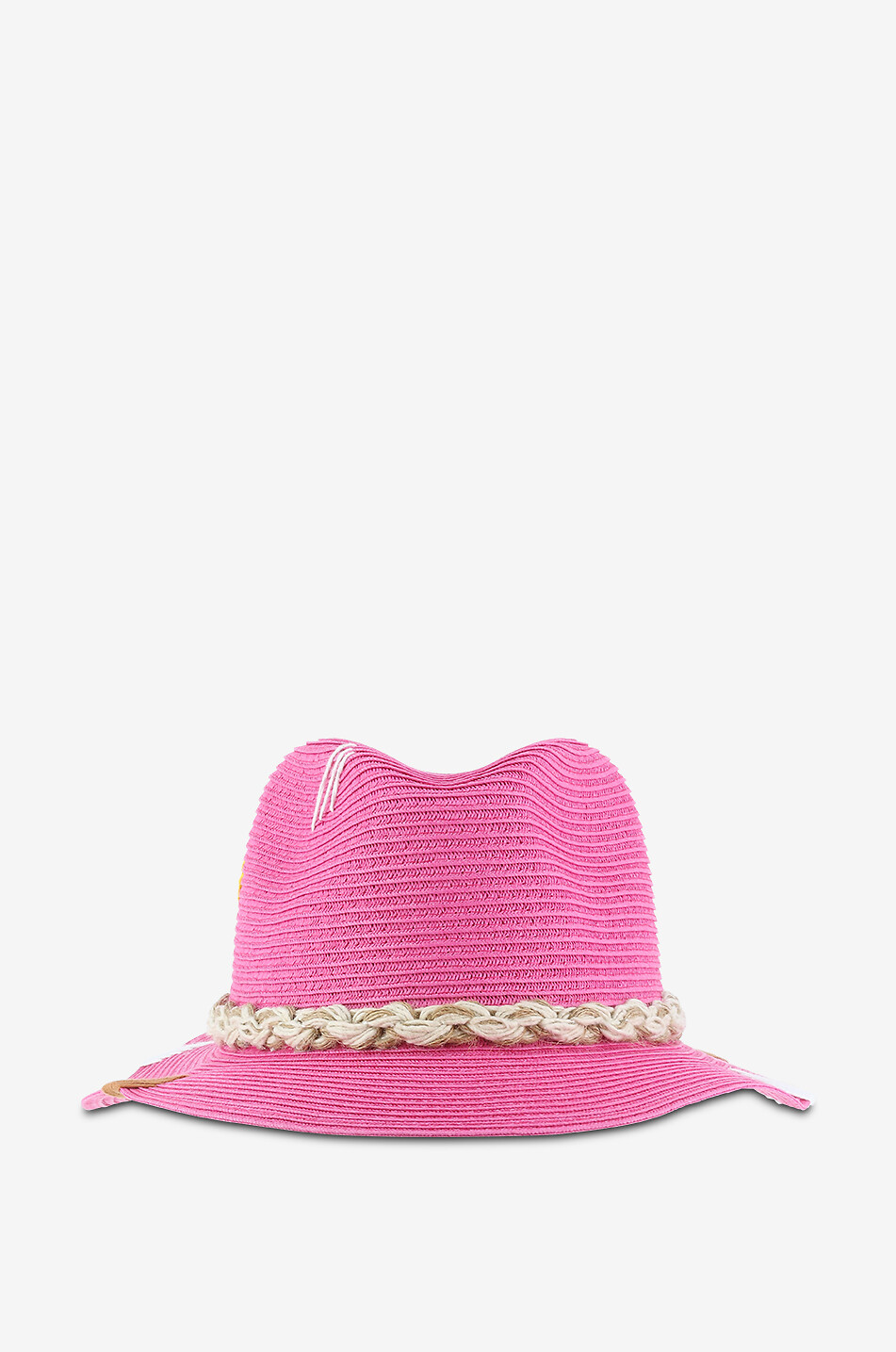 THE HAT GANG Chapeau en papier Hello Sunshine Femme ROSE MOYEN 1