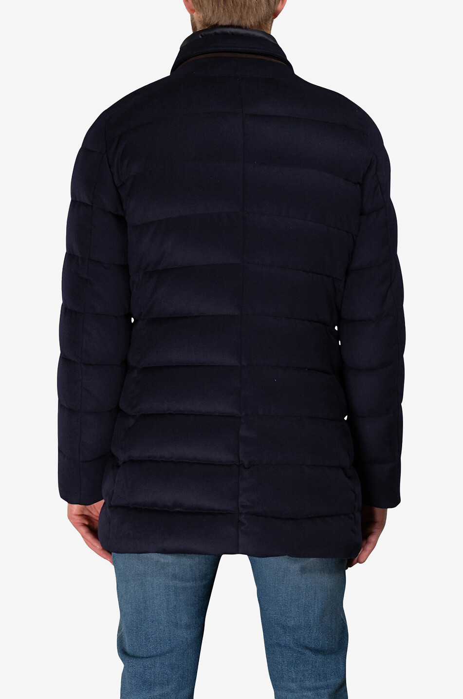 MOORER Parka aus Wolle und Kaschmir Costanzo-LS9 Herren DUNKELBLAU 3
