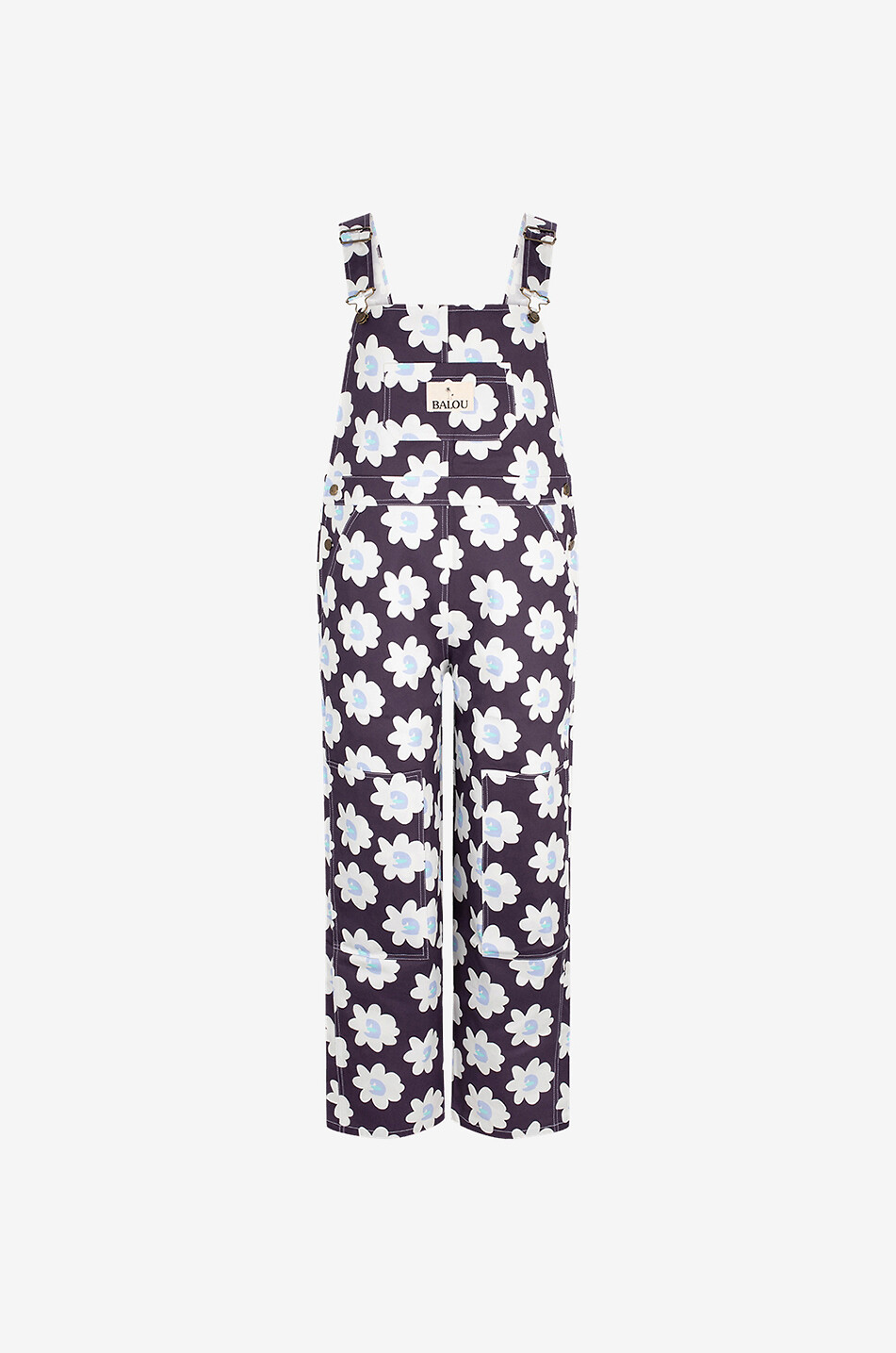 Salopette imprimée en jean The Denim Overall