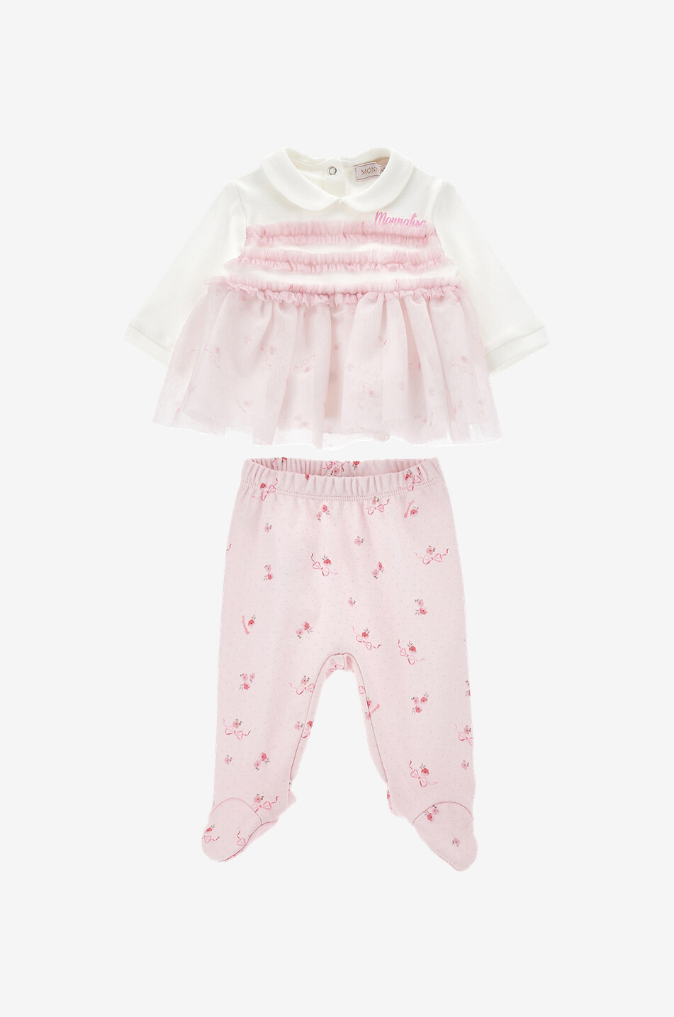 Tutu top and trousers baby set