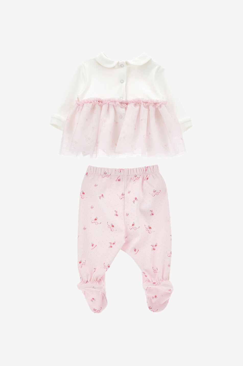 Tutu top and trousers baby set