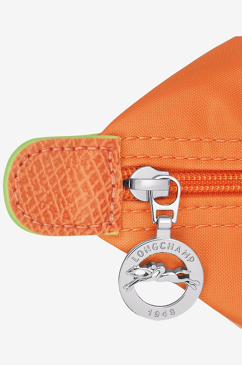 LONGCHAMP Le Pliage Green L Recycled canvas shopping bag Women ORANGE 4