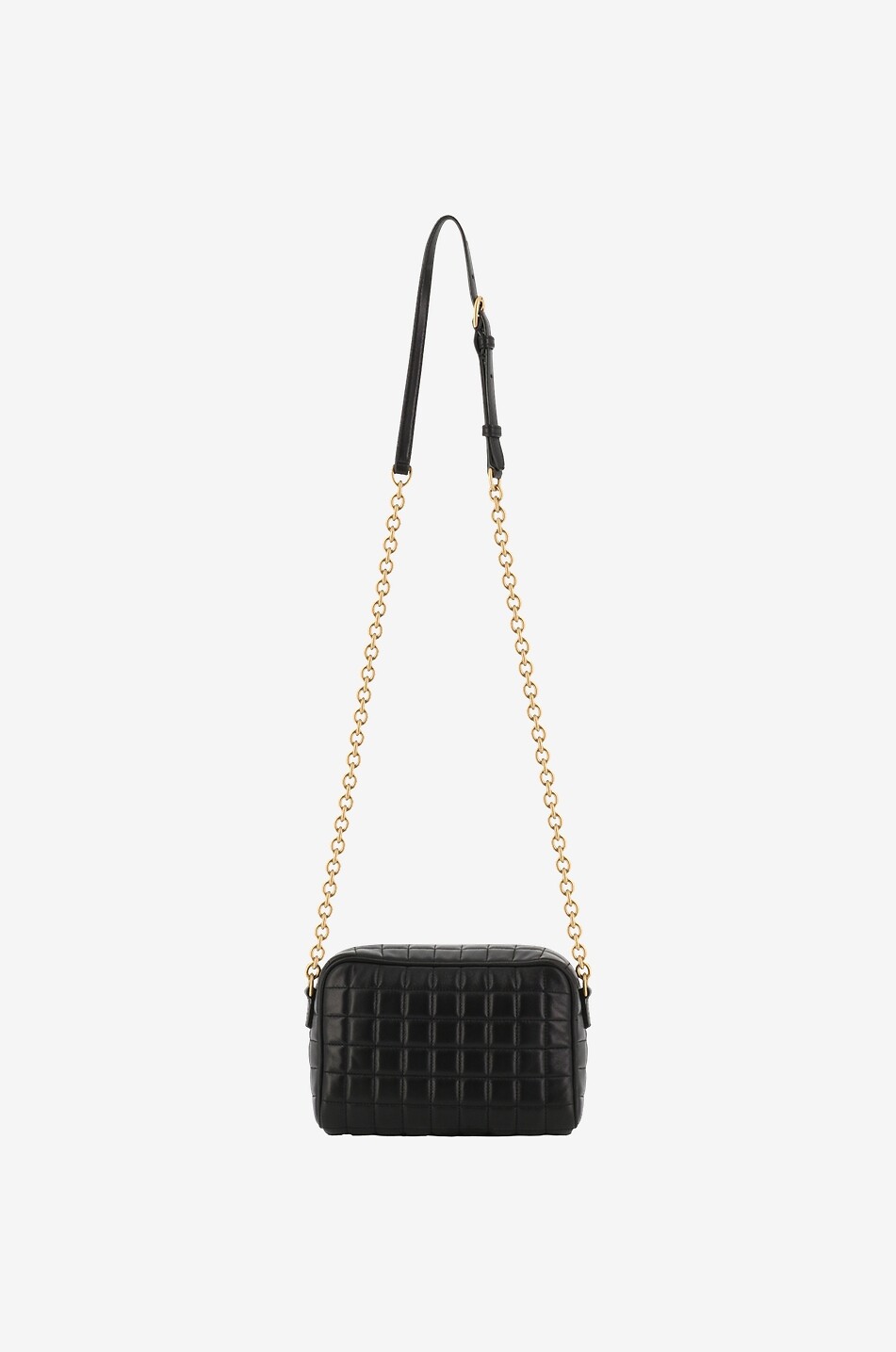 SAINT LAURENT PARIS Gesteppte Nappaleder-Schultertasche Cassandre Mini Camera Damen SCHWARZ 3