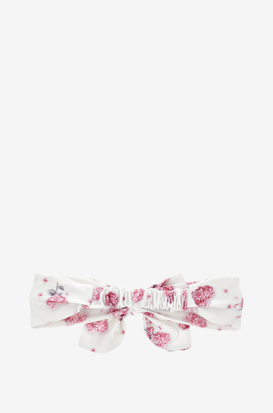 MONNALISA Bandeau en jersey bébé Flowery Heart Bébé BLANC 2