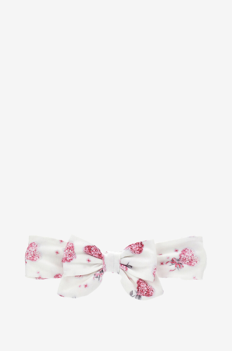 MONNALISA Bandeau en jersey bébé Flowery Heart Bébé BLANC 1