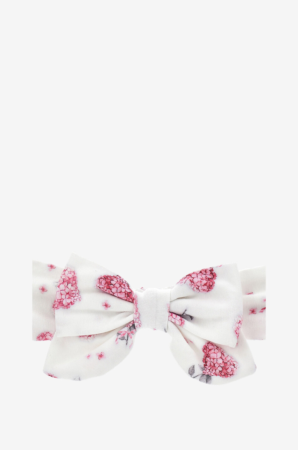 MONNALISA Bandeau en jersey bébé Flowery Heart Bébé BLANC 3