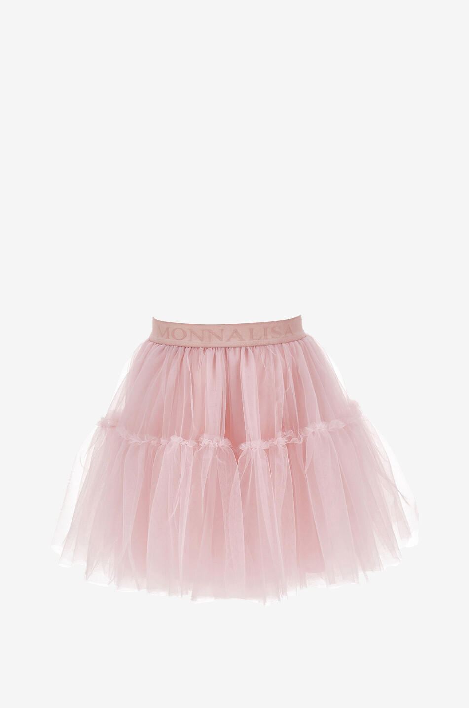 Kurzer Tüll-Stufenvolantrock für Mädchen