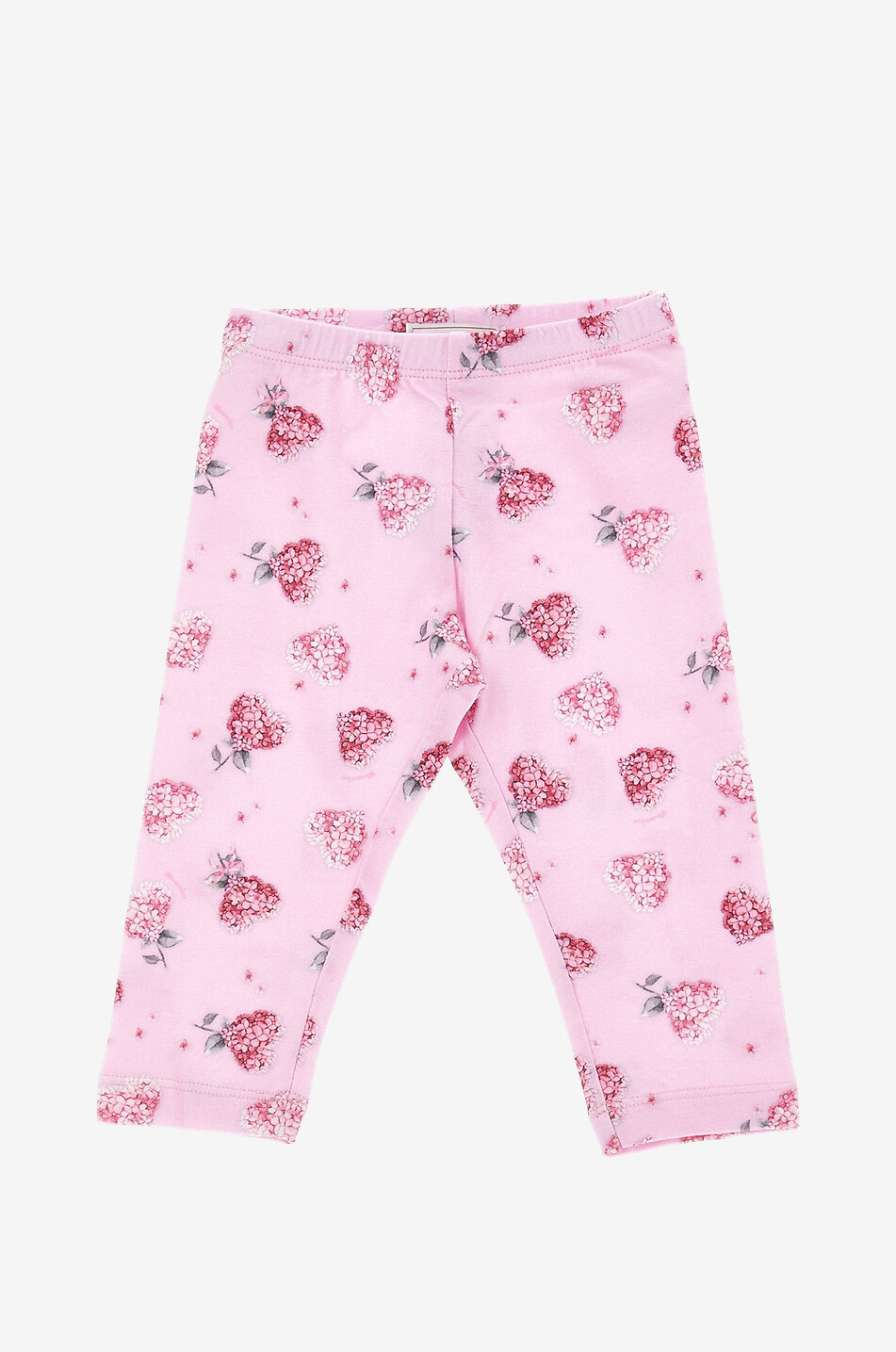 Flowery Heart baby jersey leggings