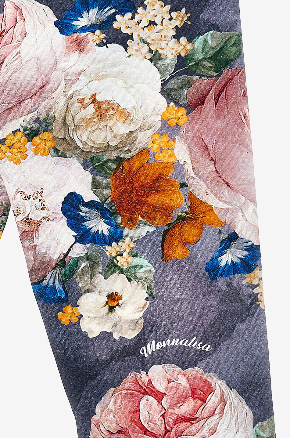 Mädchen-Jerseyleggings mit barockem Print Fantasia