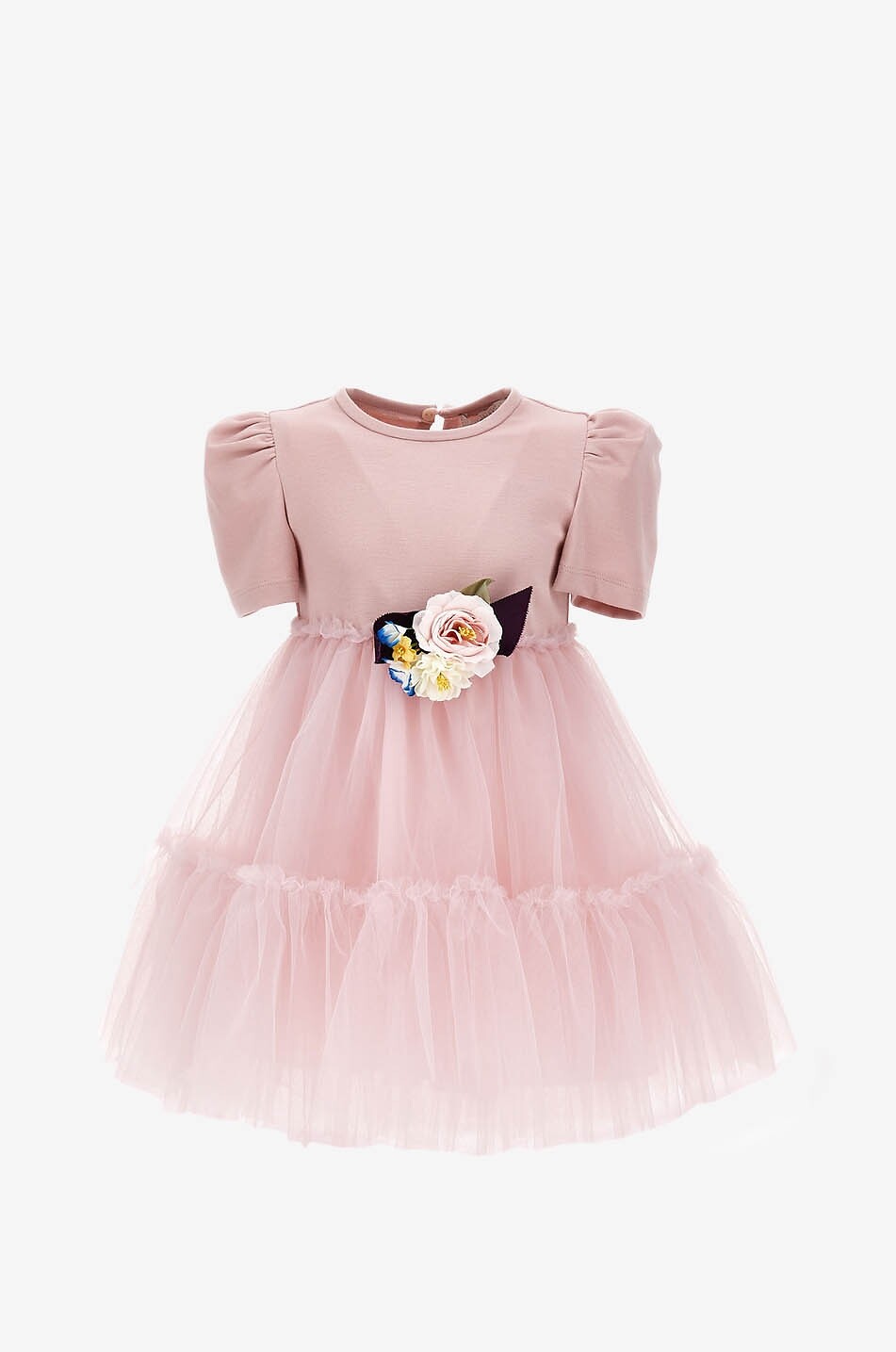 Robe festive en tulle à application florale fille Ballerina Viva