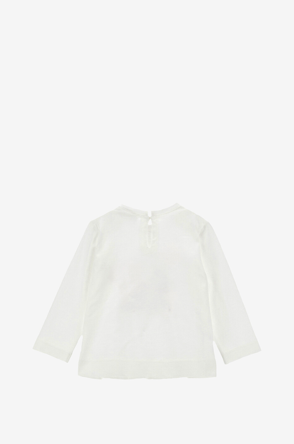 MONNALISA Dumbo long-sleeved baby T-shirt Baby WHITE 2