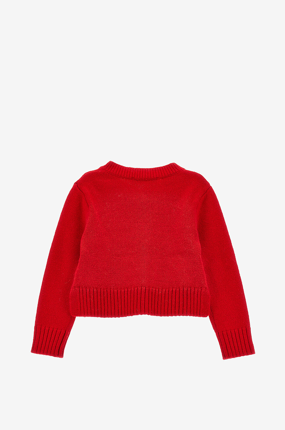 Baby wool and angora cardigan with bows