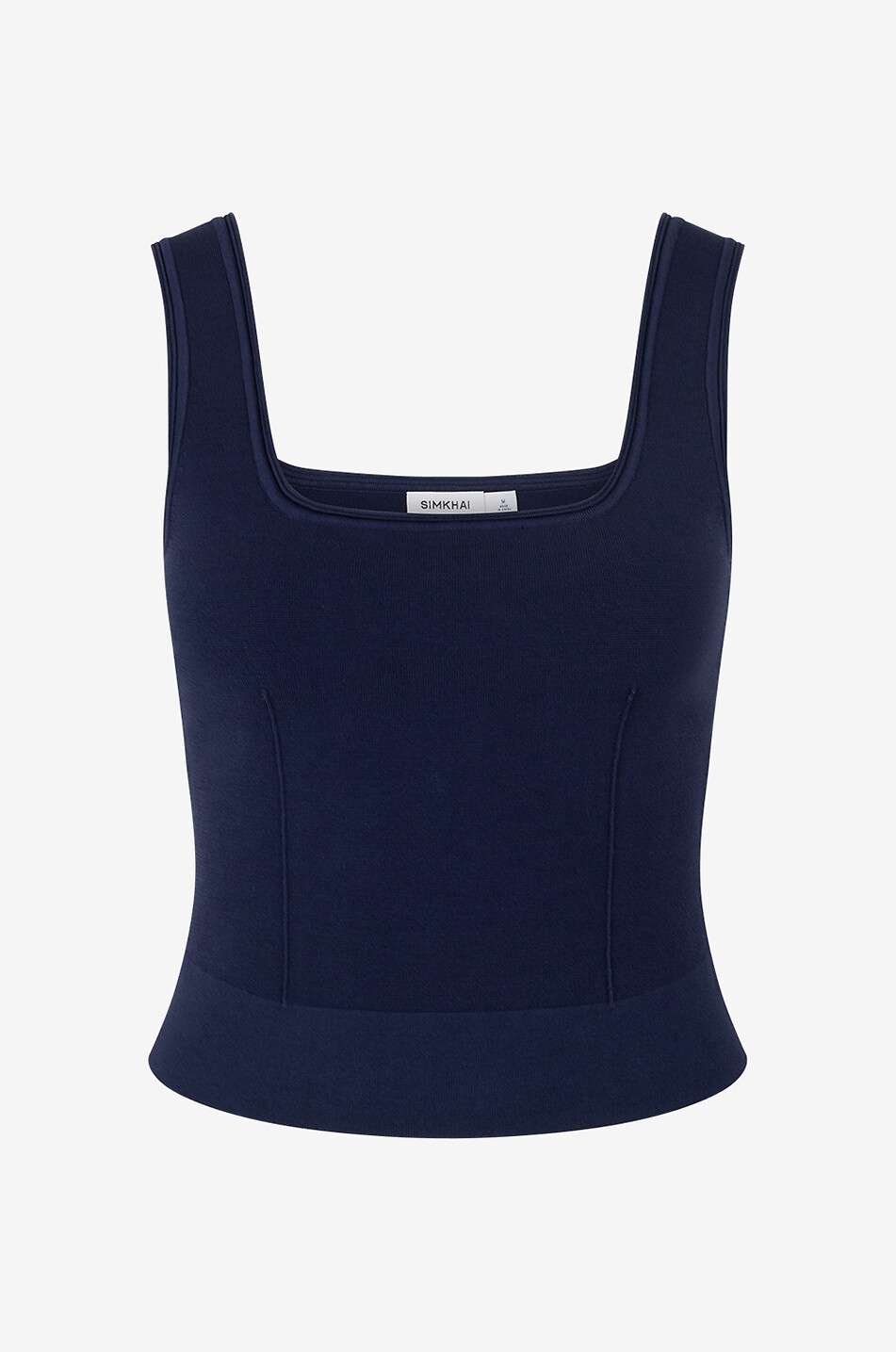 SIMKHAI Ramaina rayon tank top Women DARK BLUE 1