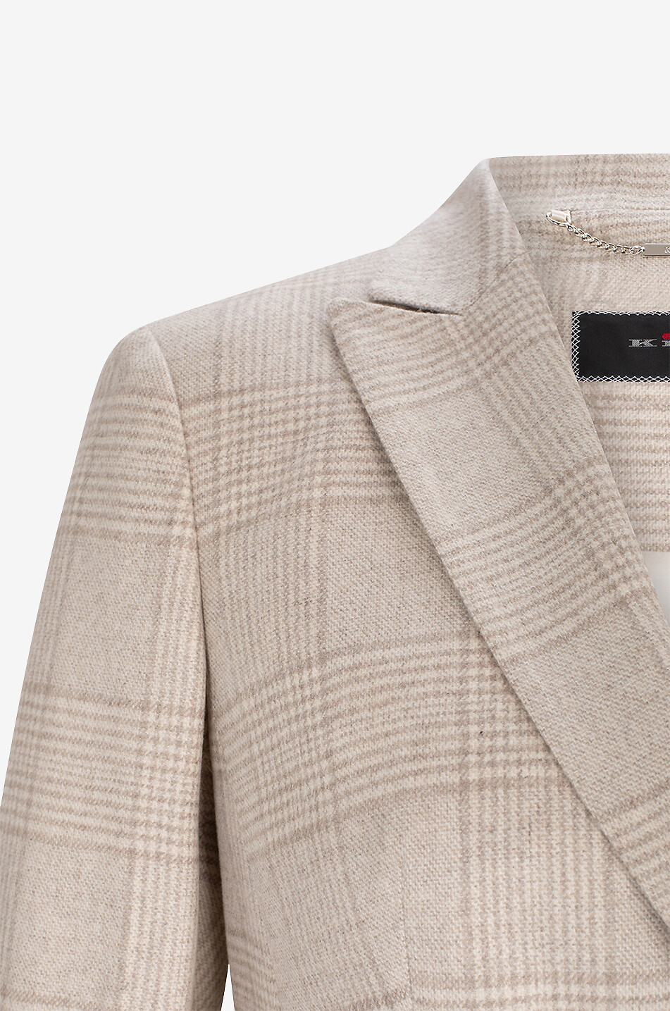 KITON Karierter Blazer aus Wolle und Kaschmir Damen BUNT 3