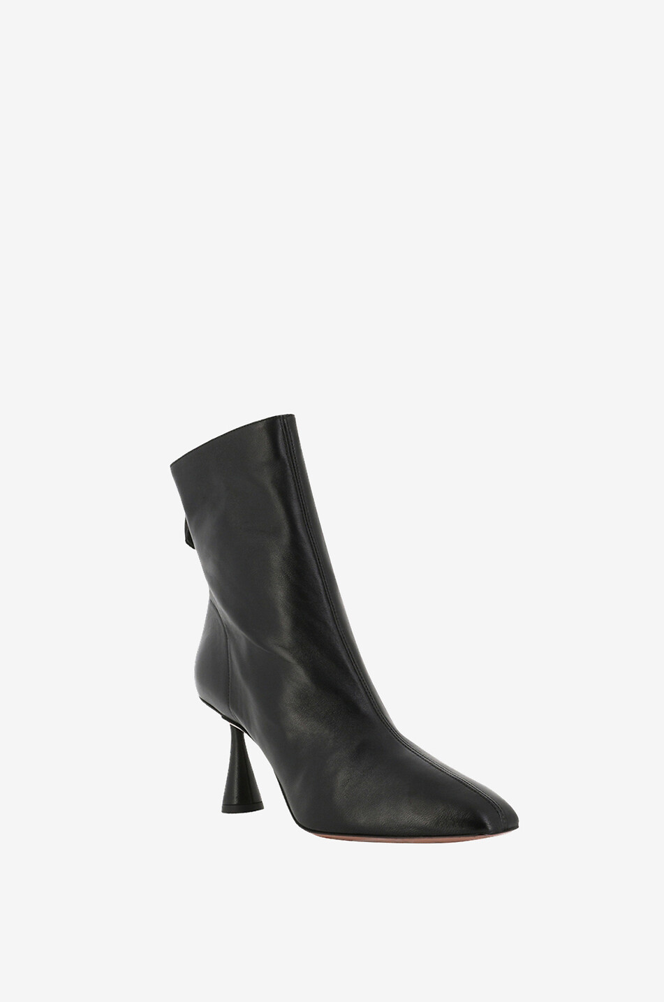 Amore 75 heeled nappa leather ankle boots - AQUAZZURA
