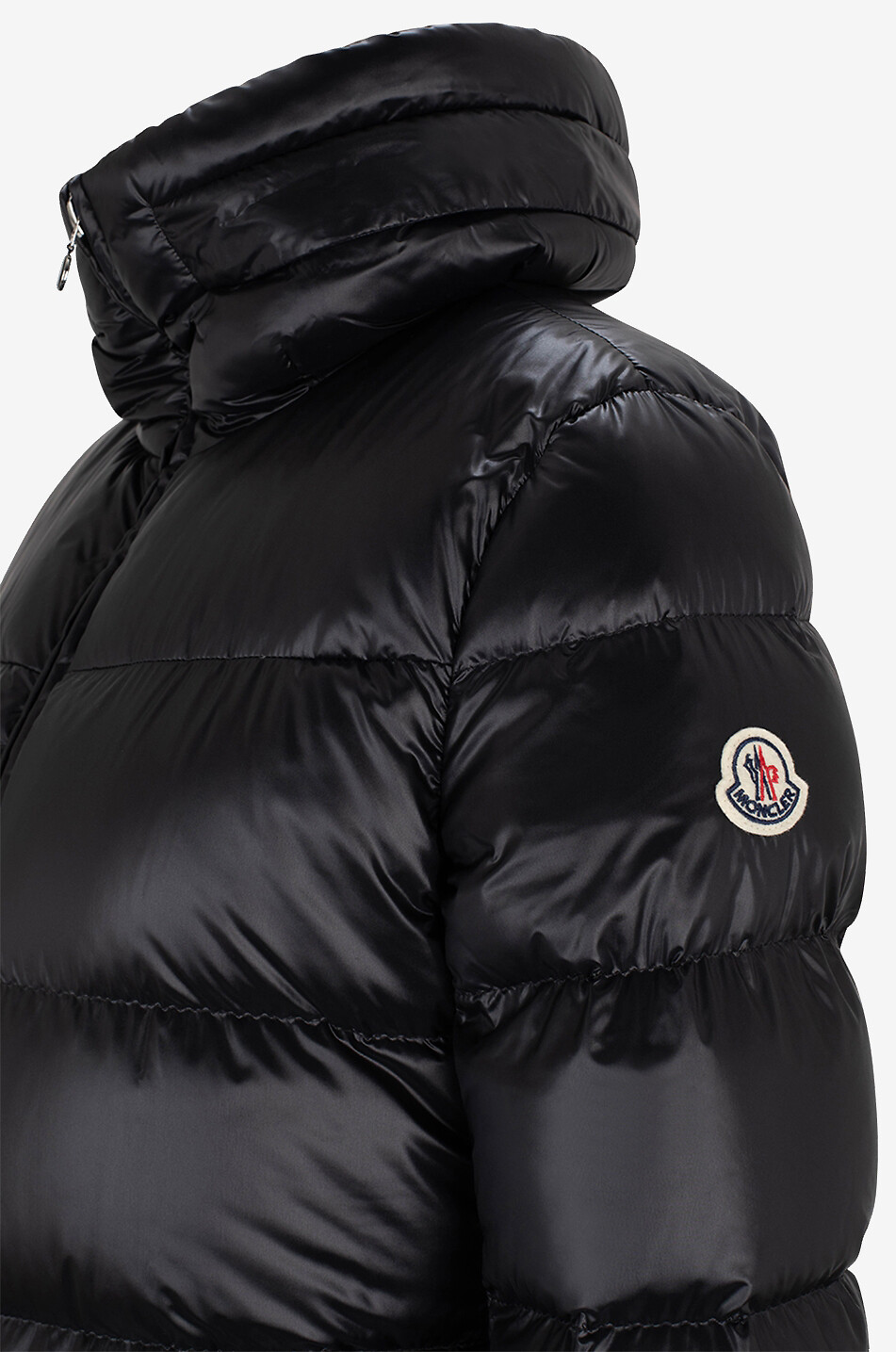 Douro short cinched down jacket with stand up collar MONCLER Bongenie