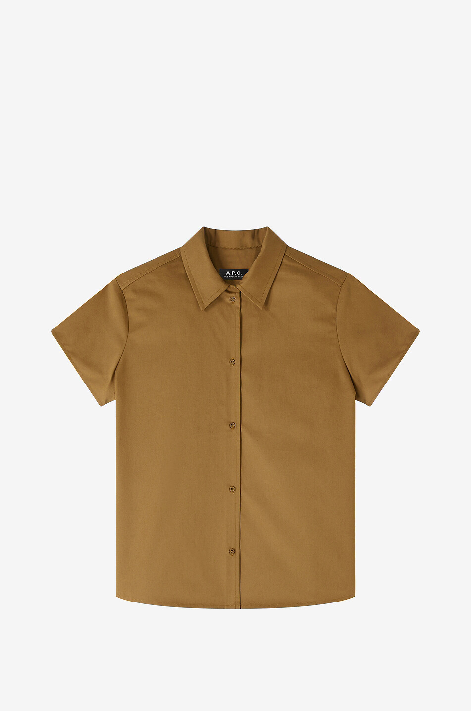 Kurzarm-Hemd im Boxy-Schnitt Marina