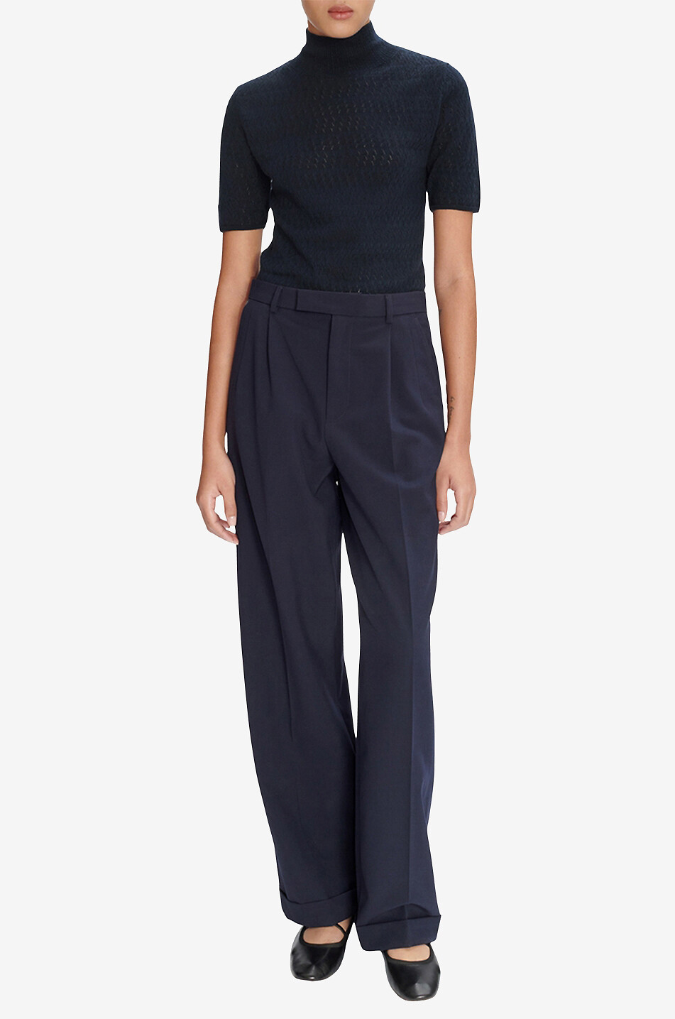 Fliessende Bundfaltenhose Marissa