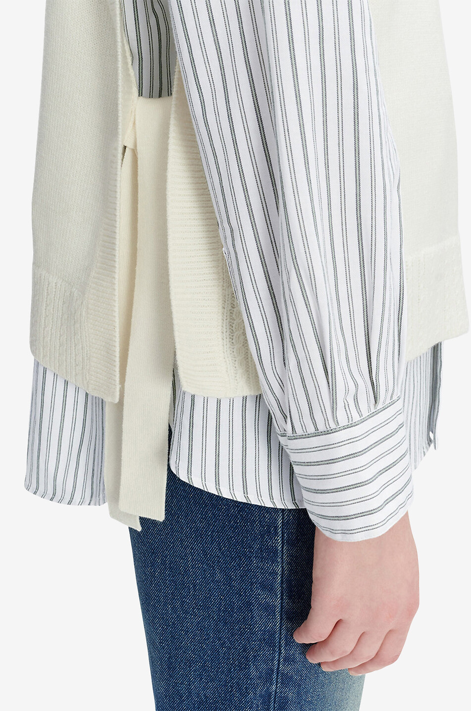 A.P.C. Margot sleeveless wool jumper Women EGGSHELL 5