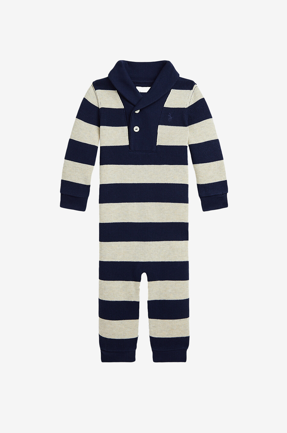 POLO RALPH LAUREN Combinaison rayée en maille bébé Bébé MULTICOLORE 1