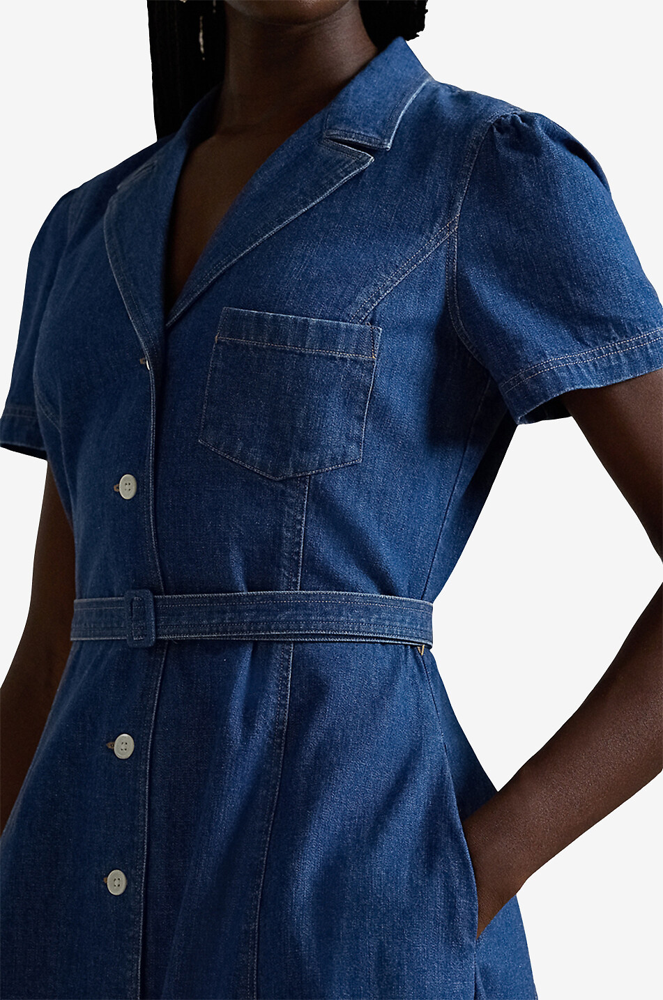 Ralph lauren blue jean dress best sale