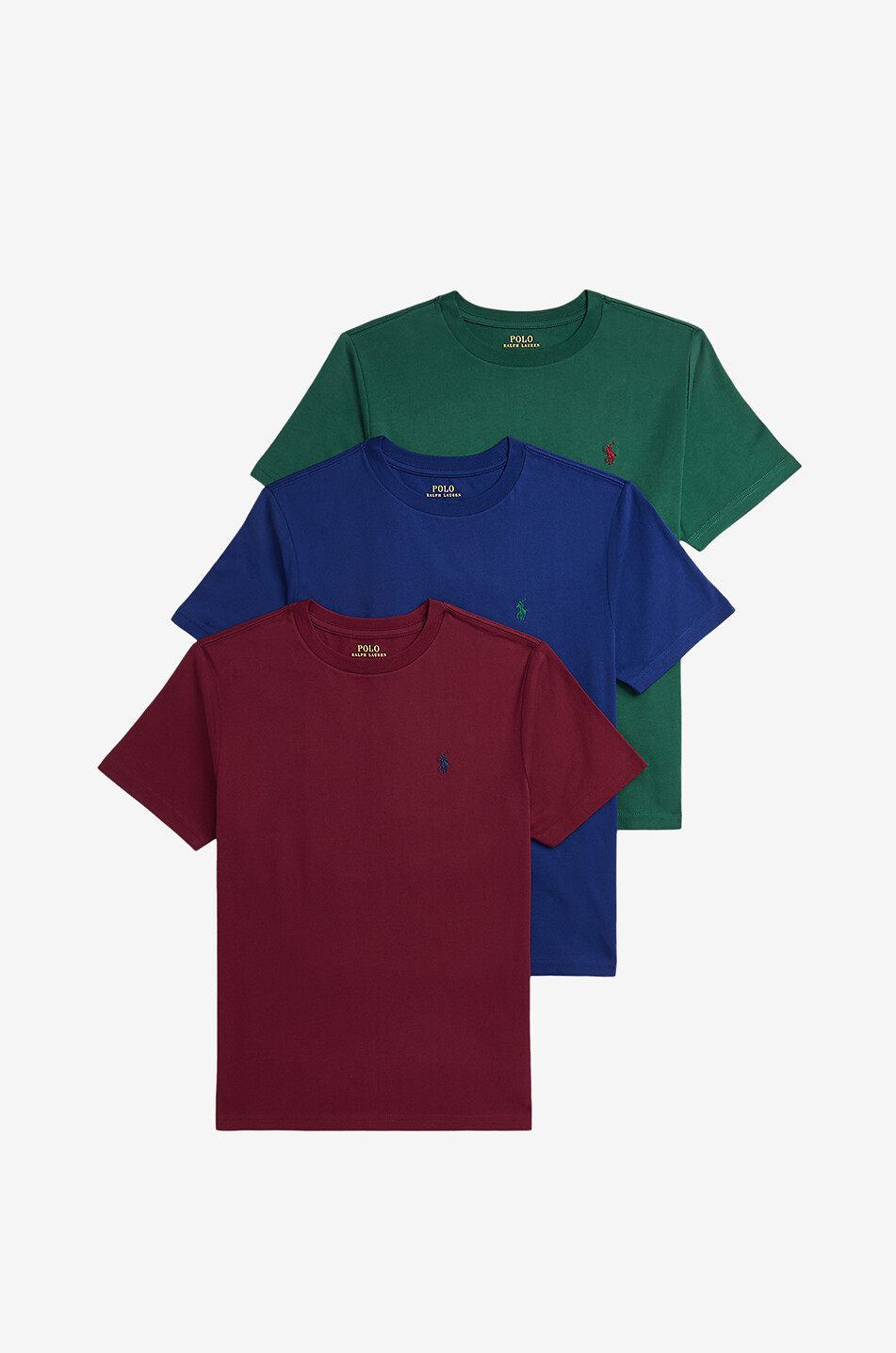 Pony boy s set of 3 short sleeved T shirts POLO RALPH LAUREN Bongenie