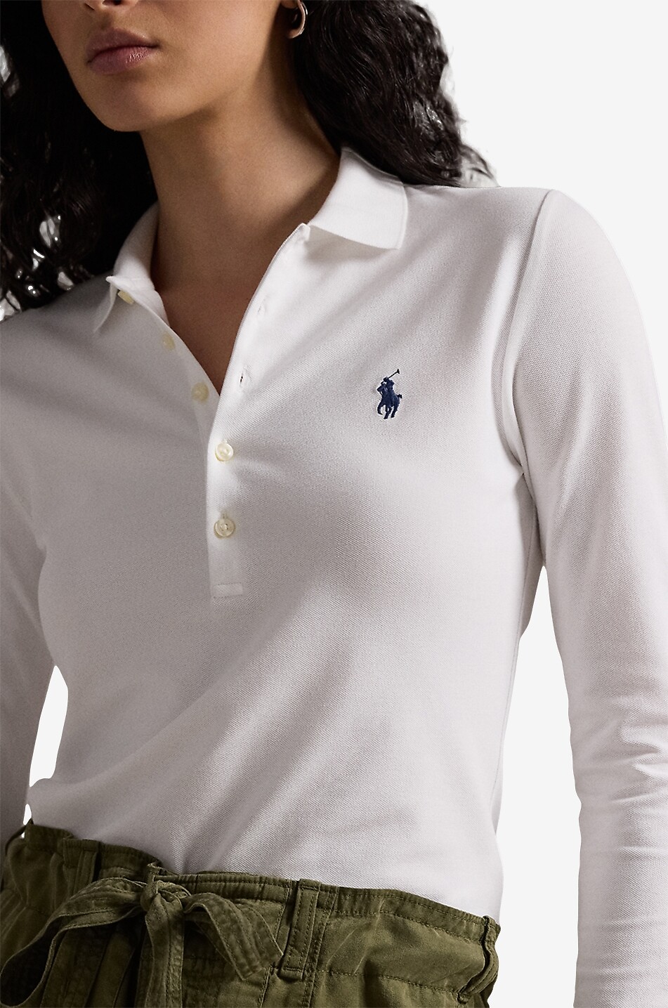 Ralph lauren women's long sleeve polo shirts best sale