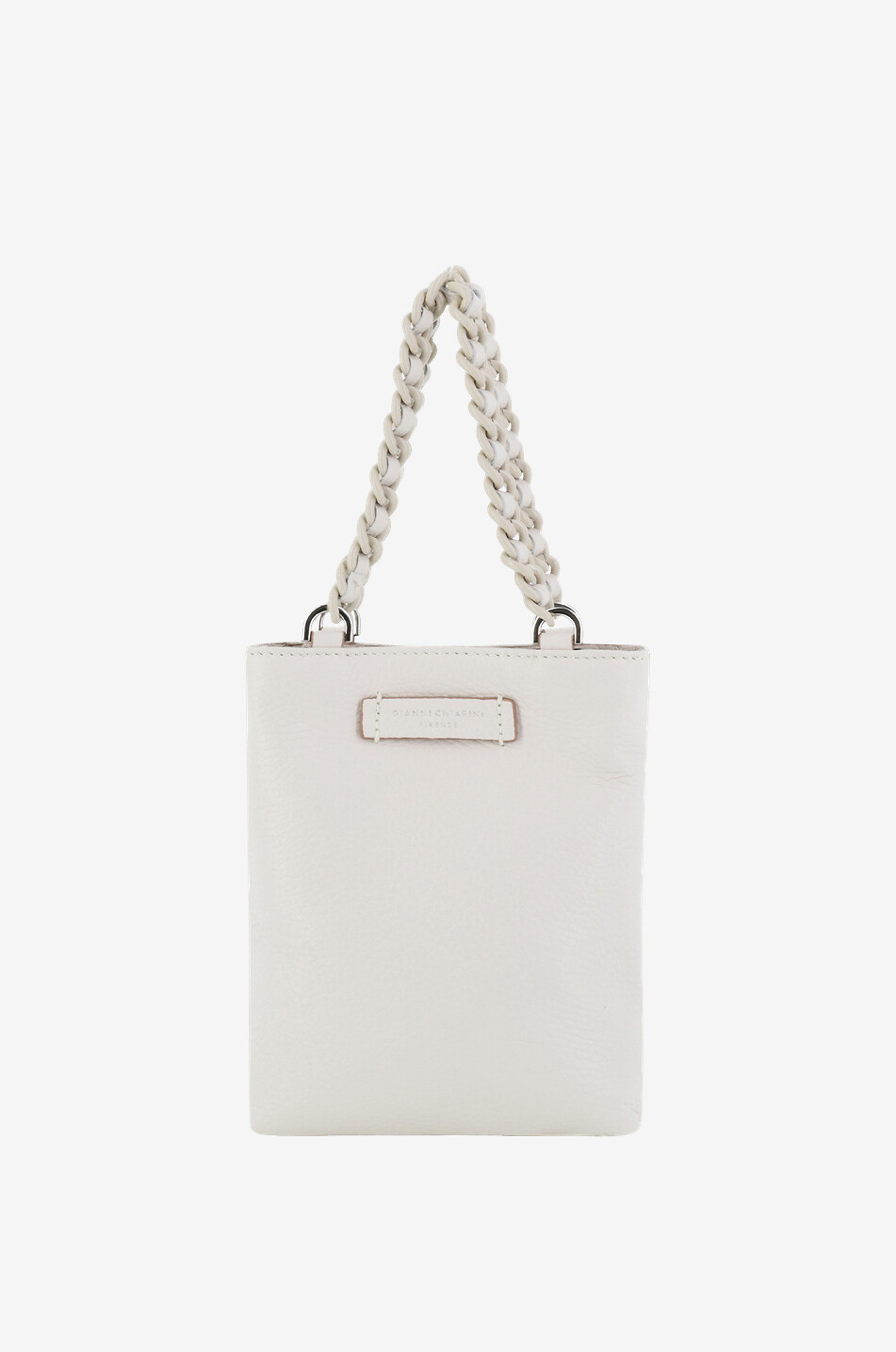 GIANNI CHIARINI Sac porté épaule Camilla Femme BLANC 1