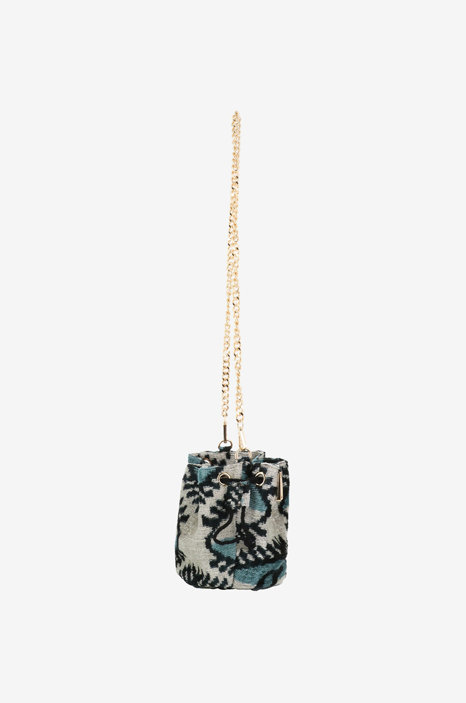 Sac porté épaule en jacquart motif yeux Bellini