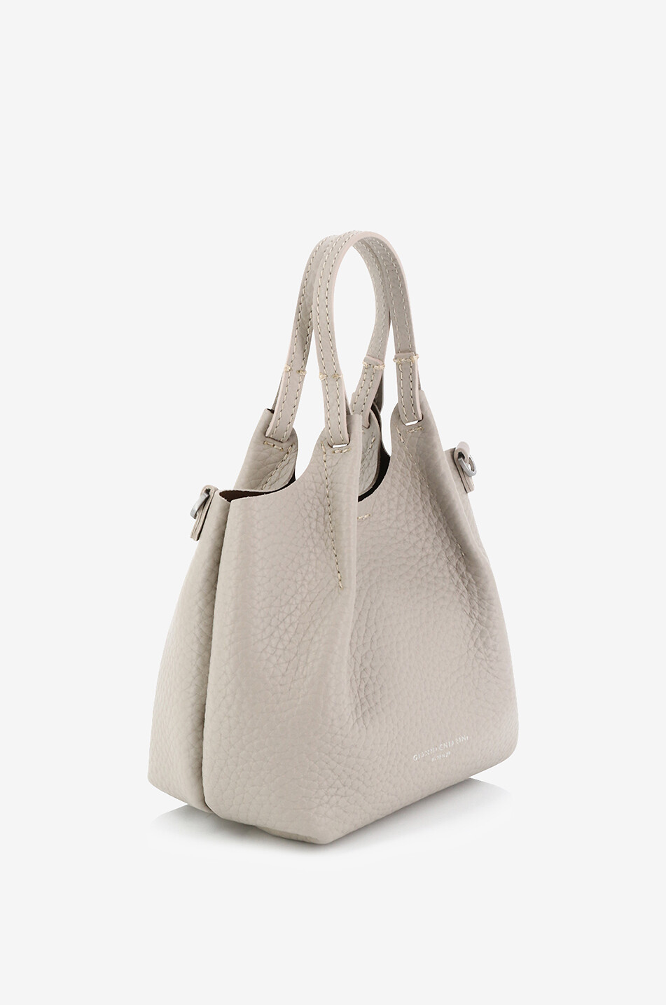 GIANNI CHIARINI Handtasche Dua Damen HELLGRAU 2