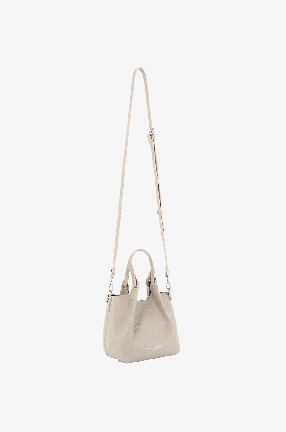 GIANNI CHIARINI Handtasche Dua Damen HELLGRAU 5