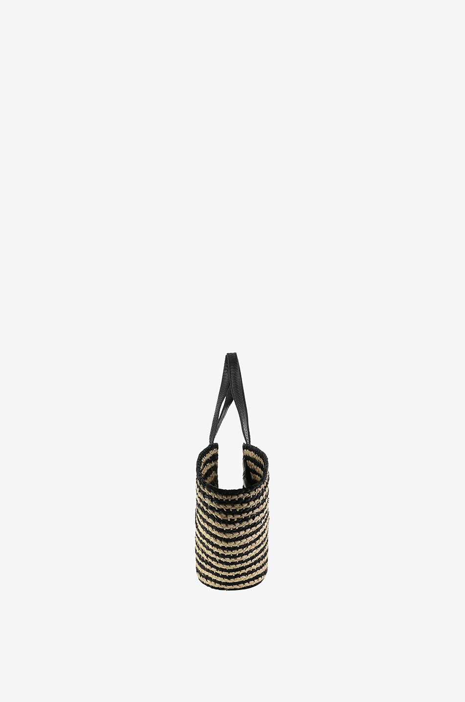 Gestreifter Shopper aus Raffiabast Taco Tote