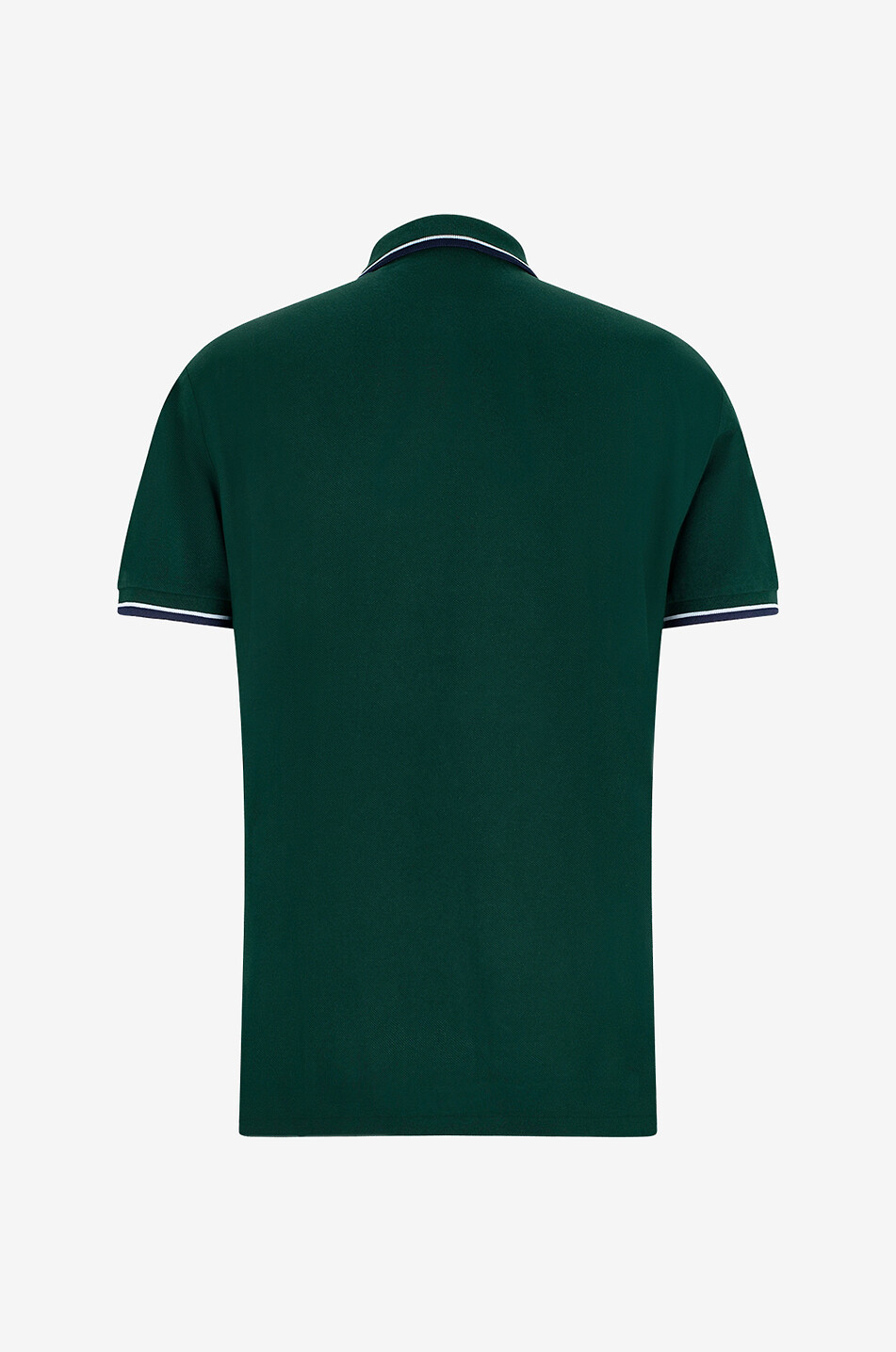 POLO RALPH LAUREN Kurzarm-Polohemd mit Kontrast-Streifen Custom Slim Pony Herren DUNKELGRÜN 2