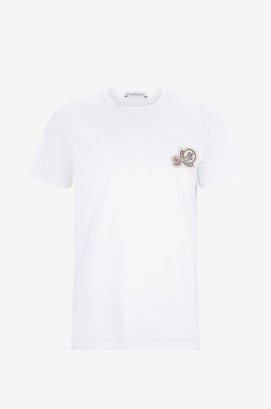 Moncler shirt white best sale