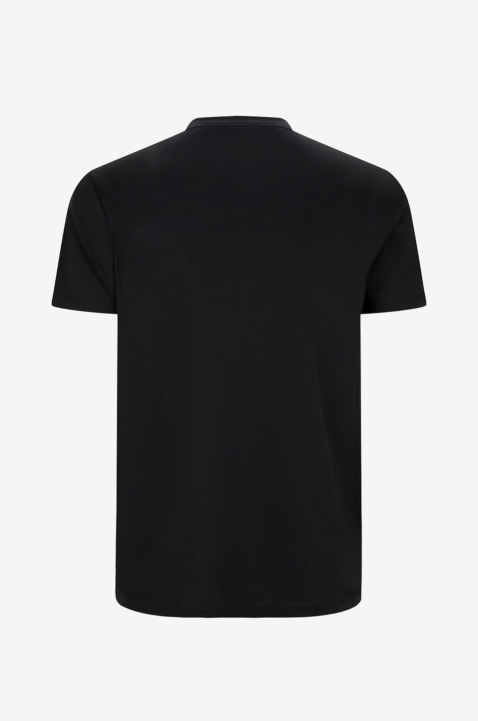 MONCLER T-shirt à manches courtes Double Logo Patch Homme NOIR 2