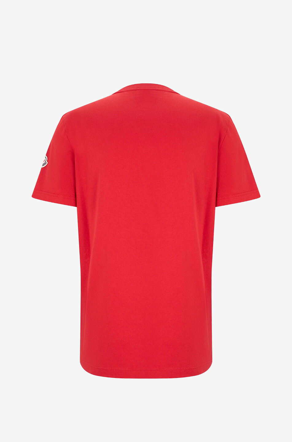 Mens red moncler t shirt hotsell