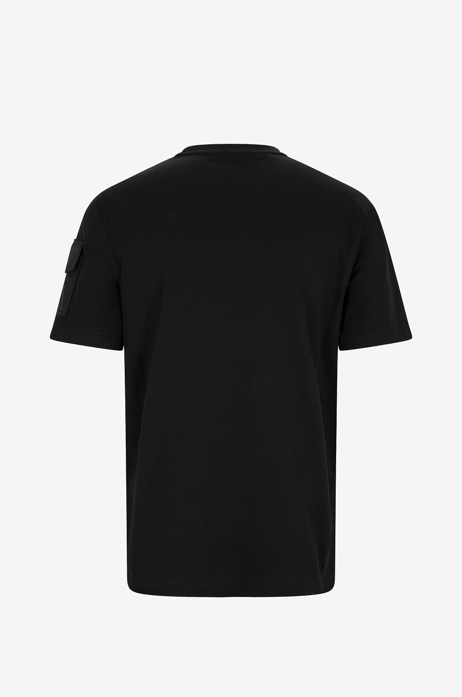 MONCLER T-Shirt mit Logoprint und Cargotasche Herren SCHWARZ 2